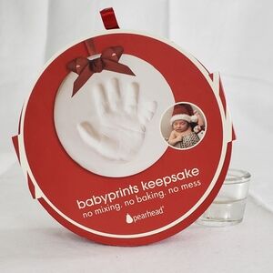 Pearhead Babyprints Keepsake Kit - Red and White!